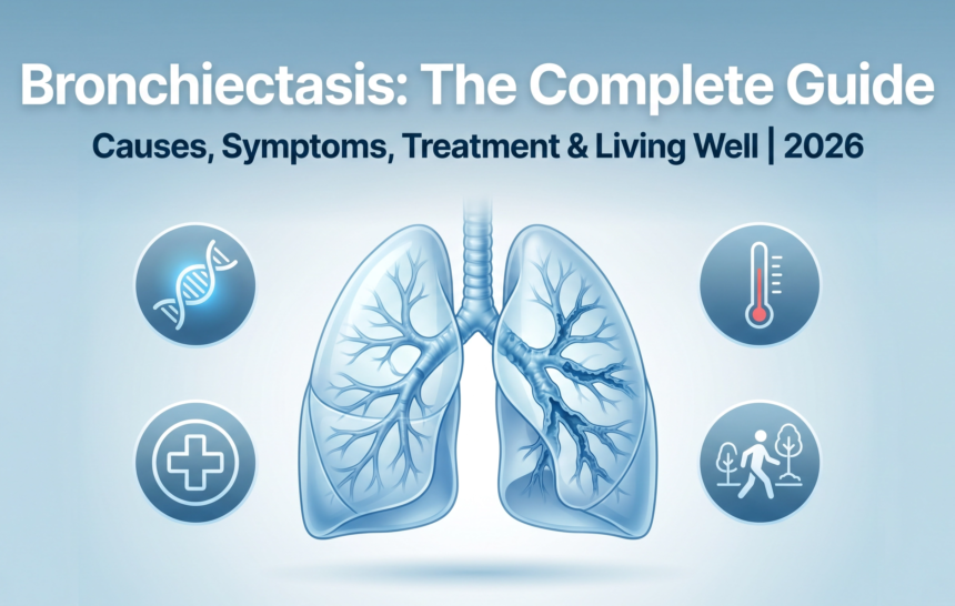 Bronchiectasis: The Complete Guide to Causes, Symptoms, Treatment & Living Well | 2026