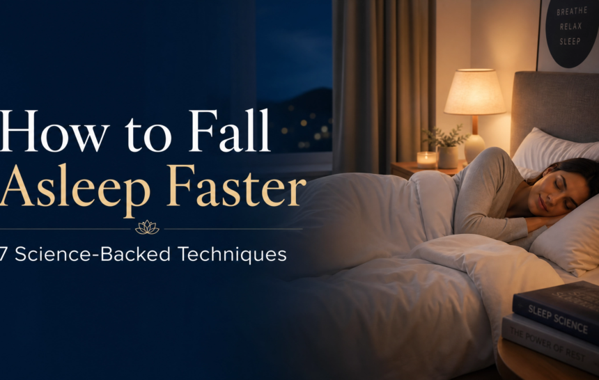 How to Fall Asleep Faster with Racing Thoughts: 7 Science-Backed Techniques